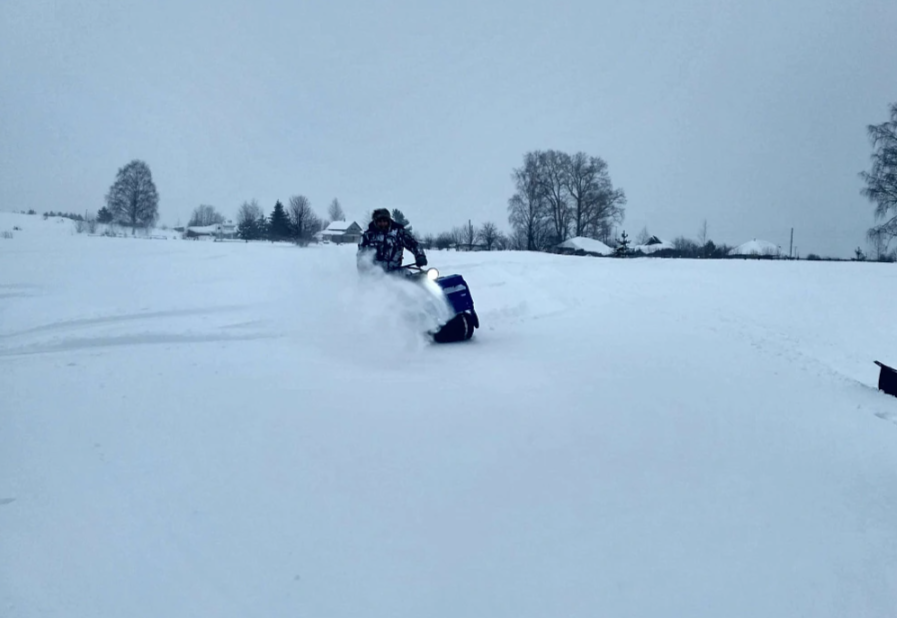 Мотобуксировщик Альбатрос-XLV 15 тележки, 1450 мм в Ногинске