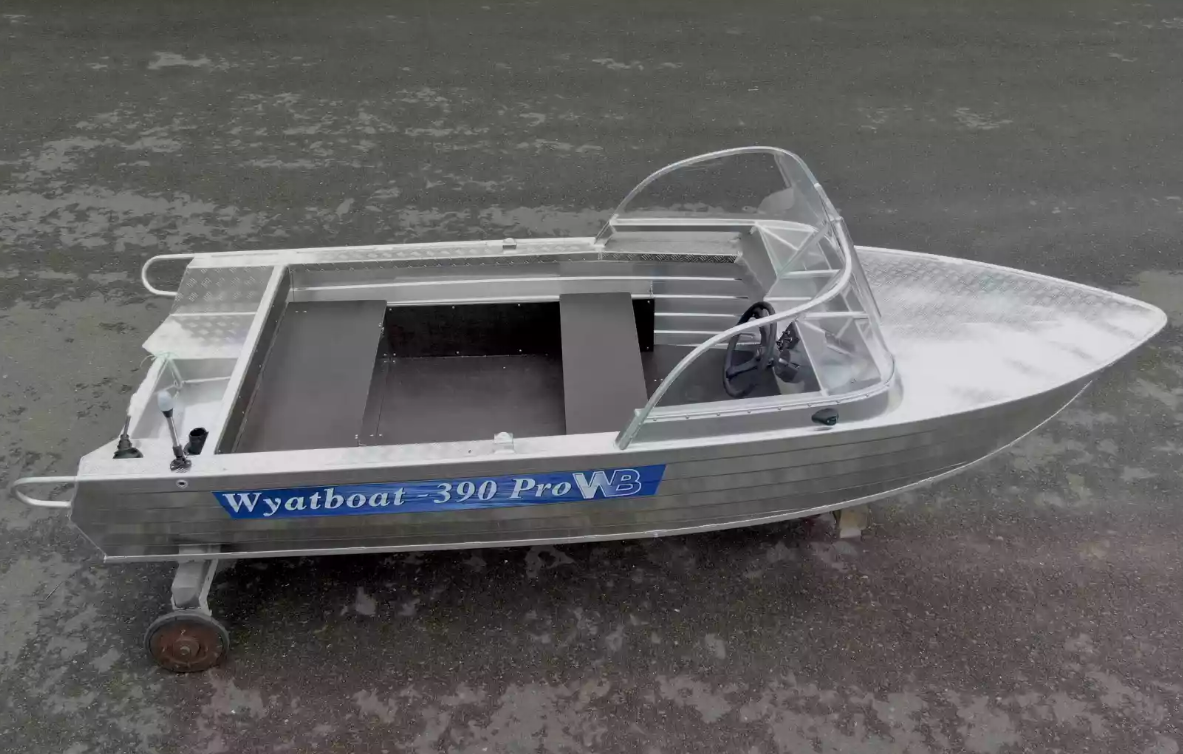 Алюминиевый катер Wyatboat-390 Pro в Ногинске