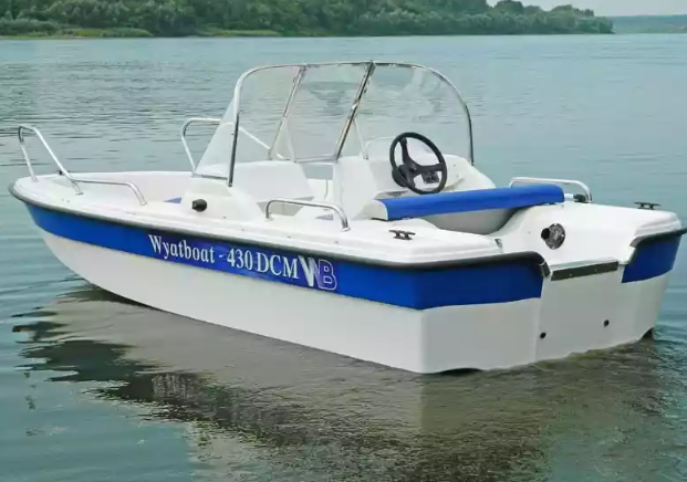 Стеклопластиковый катер Wyatboat-430 DCM (тримаран) в Ногинске