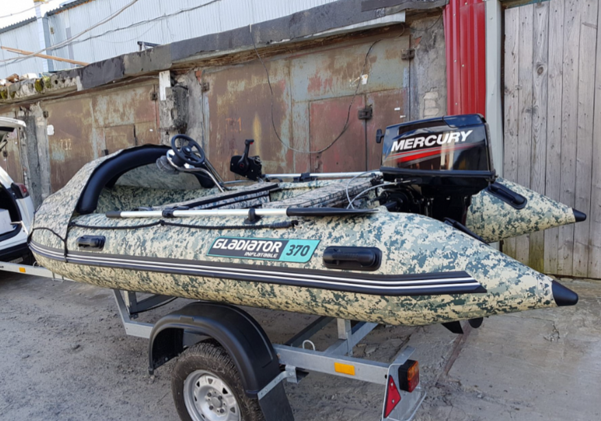 НАДУВНАЯ ЛОДКА GLADIATOR C370AL в Ногинске