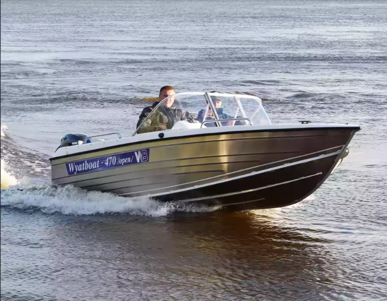 Комбинированный катер Wyatboat-470 Open в Ногинске