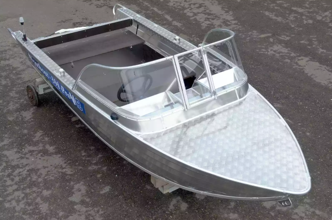 Алюминиевая лодка Wyatboat-390 Pro в Ногинске