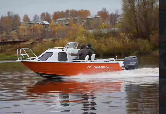 Алюминиевый катер Неман-500 (каютный) в Ногинске