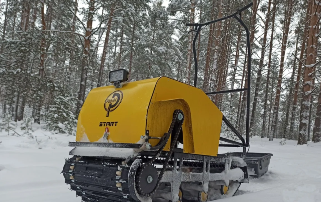 Мотобуксировщик РЫБАК СТАРТ Lifan 15 л.с. (металлический капот) в Ногинске