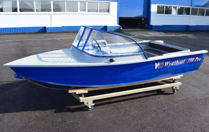 Алюминиевый катер Wyatboat-390 Pro в Ногинске