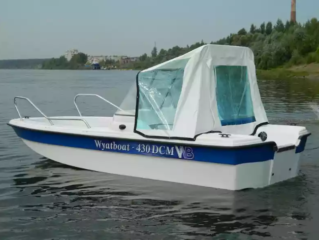 Стеклопластиковый катер Wyatboat-430 DCM (тримаран) в Ногинске