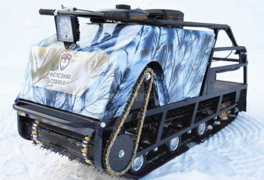 Мотобуксировщик Irondog (Железная собака) M500 20  Камуфляж Охотник в Ногинске