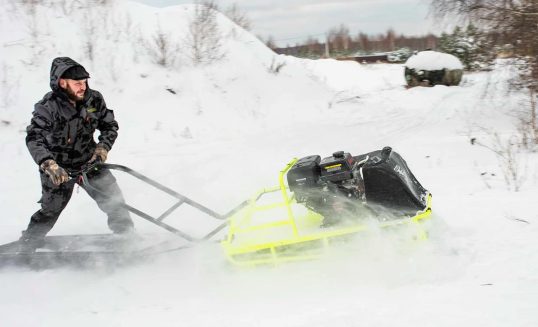 Мотобуксировщик Бурлак ХОЗЯИН-1 (капот металл) в Ногинске