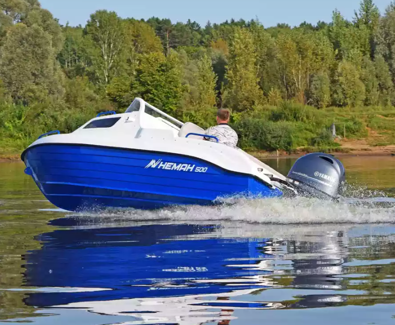 Комбинированный катер Neman-500 с каютой в Ногинске