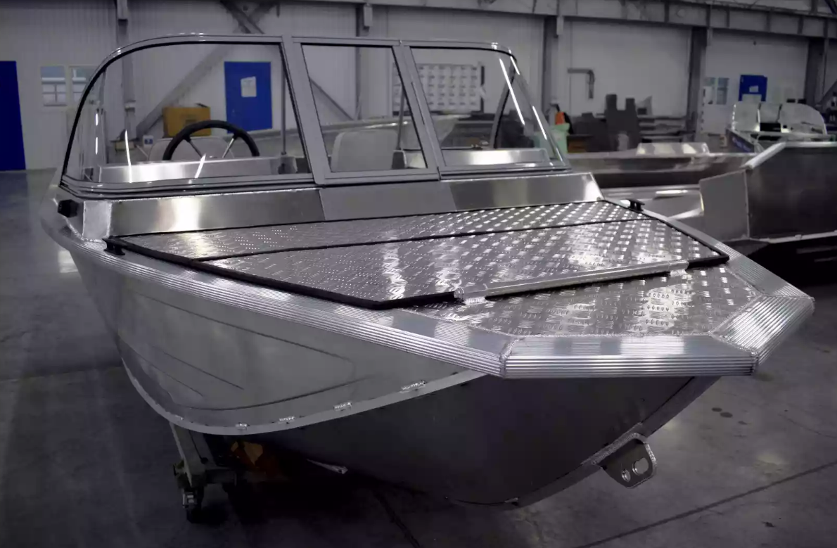 Алюминиевый катер Неман-450 DC NEW без покраски в Ногинске