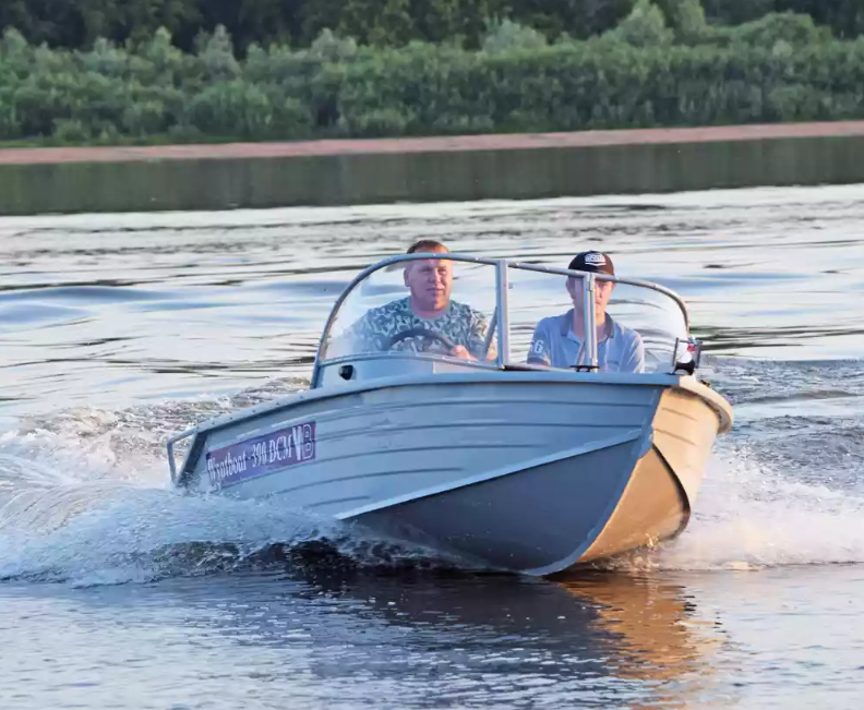 Алюминиевый катер Wyatboat-390 DCM в Ногинске