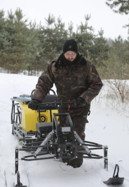 Мотобуксировщик РЫБАК PKD. PSD 9 л.с. (длинная база 1430мм) в Ногинске