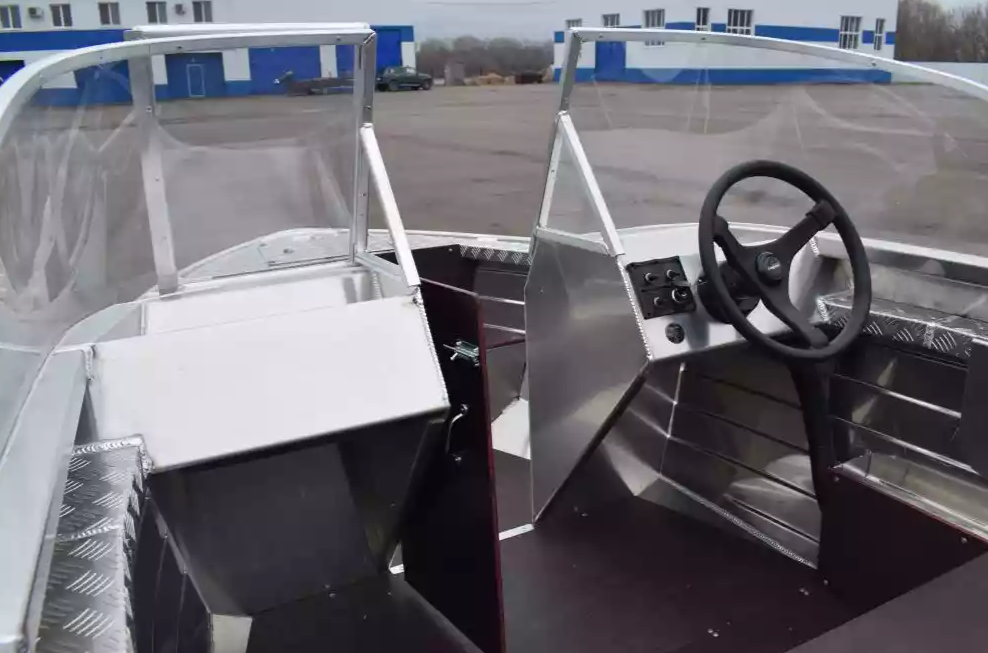 Алюминиевая лодка Wyatboat-390 DCM Увеличенный борт в Ногинске