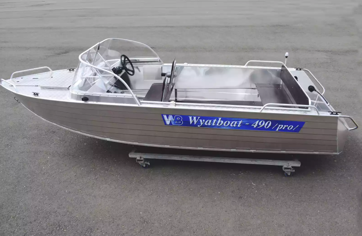 Алюминиевый катер Wyatboat-490 Pro в Ногинске