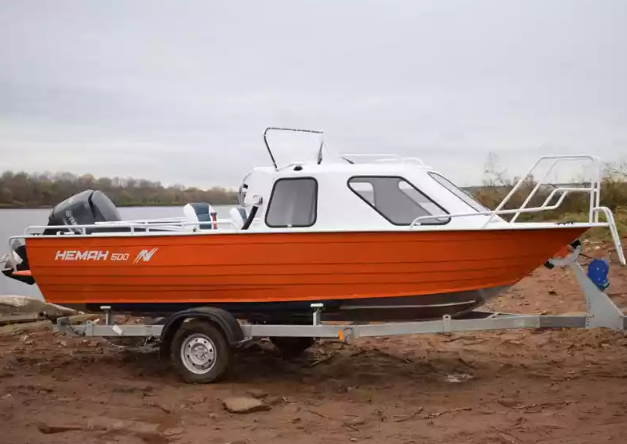 Алюминиевый катер Неман-500 (каютный) в Ногинске