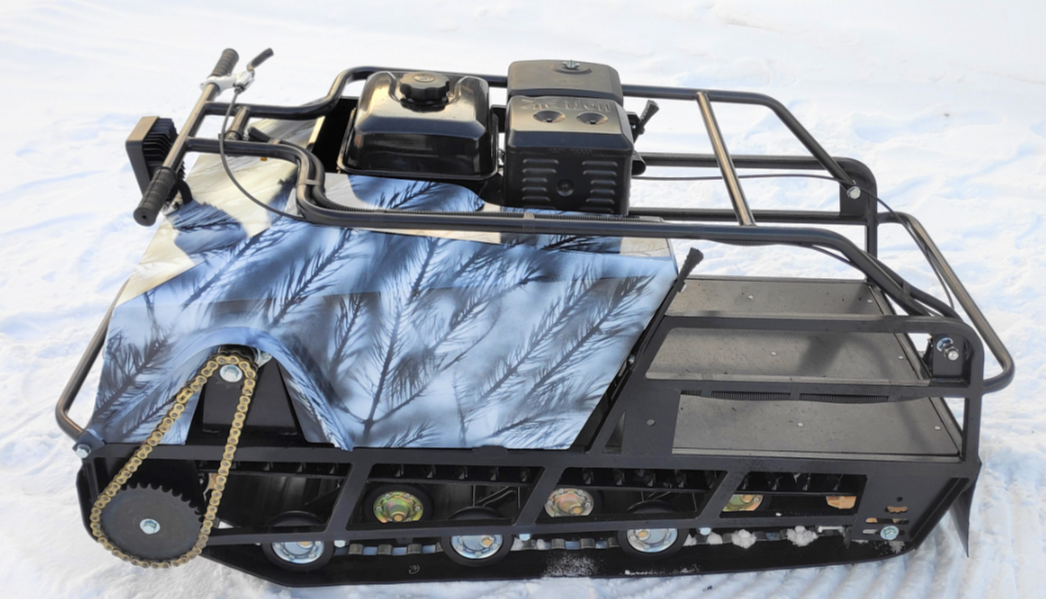 Мотобуксировщик Irondog (Железная собака) M500 20  Камуфляж Охотник в Ногинске