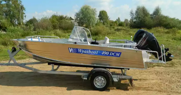 Алюминиевый катер Wyatboat-490 DCM в Ногинске