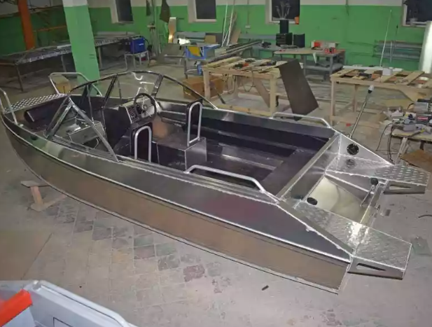 Алюминиевый катер Неман-500 DC (без покраски) в Ногинске
