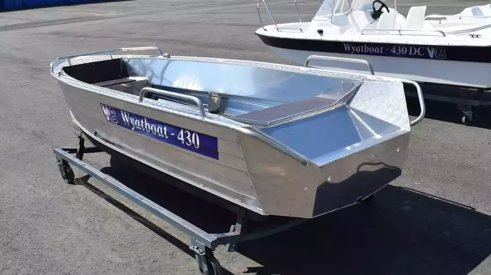 Алюминиевая лодка  Wyatboat-430М в Ногинске