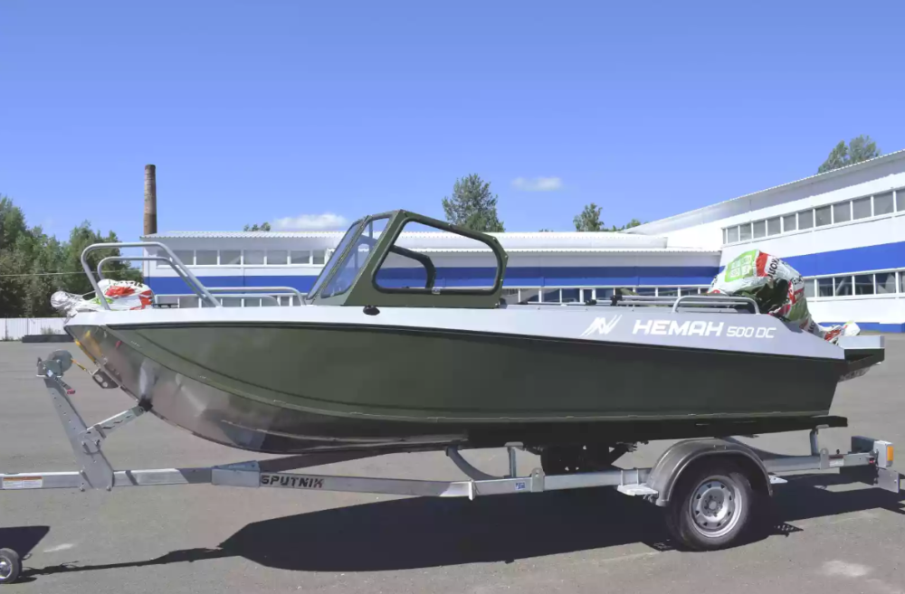 Алюминиевый катер Неман-500 DC Pro в Ногинске