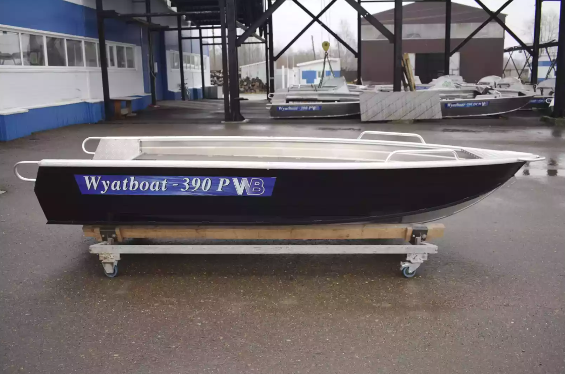 Алюминиевая лодка Wyatboat-390РМ в Ногинске