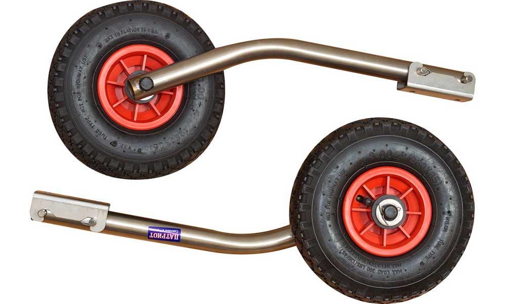 Транцевые колеса модульные удлиненные из нержавеющей стали в Ногинске