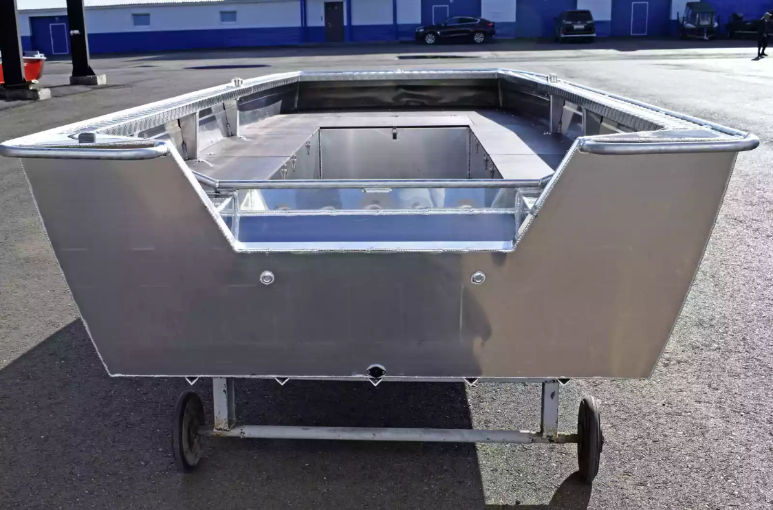 Алюминиевая лодка Wyatboat-490 Jonboat в Ногинске