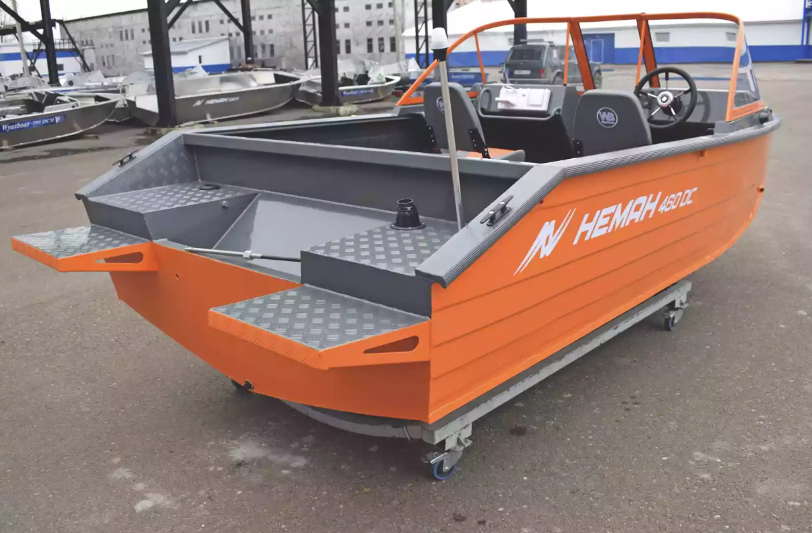 Алюминиевый катер Неман-480 DCM FISH в Ногинске