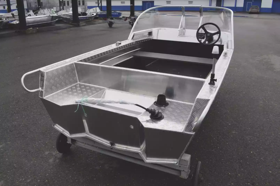 Алюминиевый катер Wyatboat-390 Pro в Ногинске