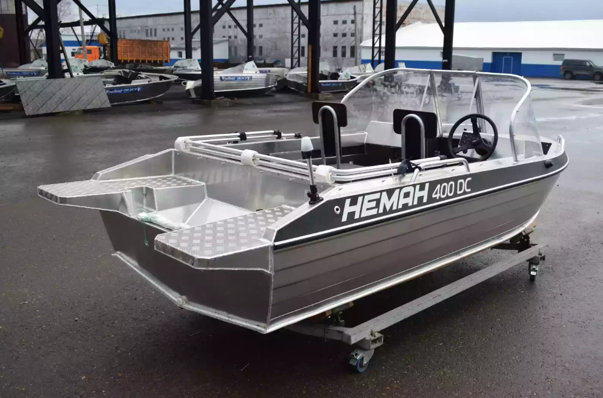 Алюминиевый катер Neman-400 DC в Ногинске