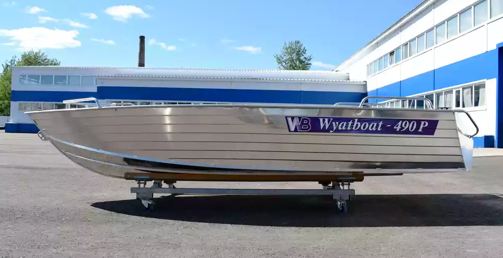 Алюминиевая лодка Wyatboat-490 P в Ногинске