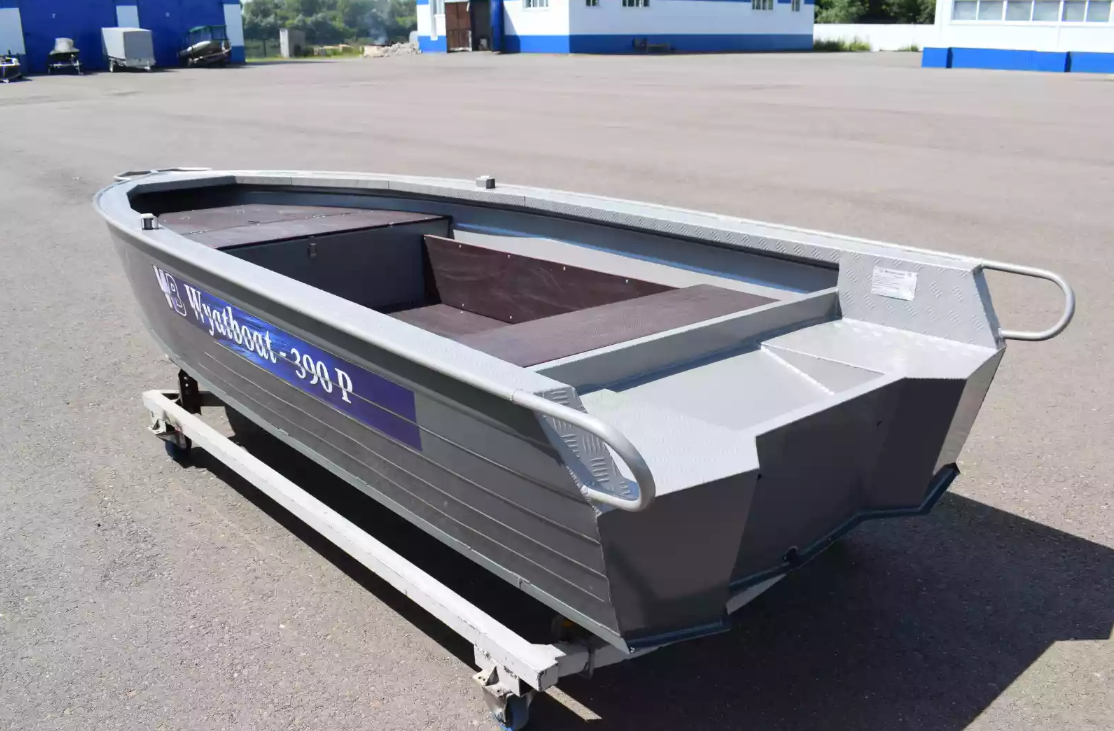 Алюминиевая лодка Wyatboat-390Р Fish в Ногинске