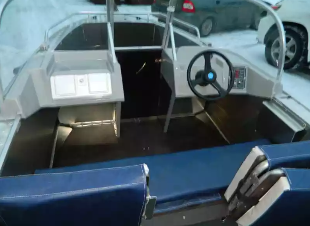 Алюминиевый катер Wyatboat-430T DCM Трансформер в Ногинске