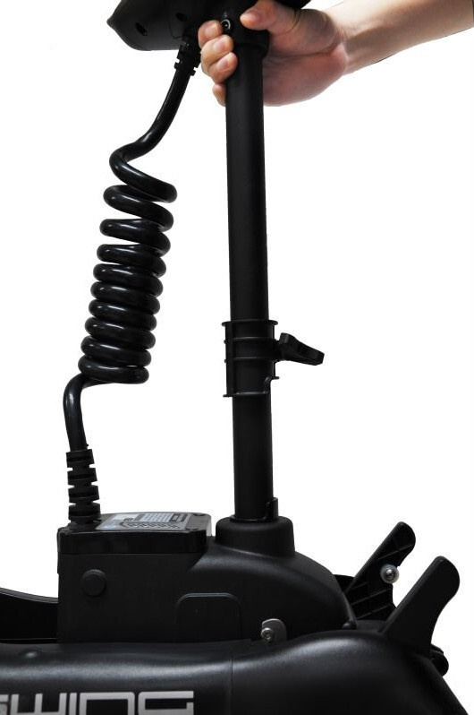 Лодочный электромотор якорь Haswing Cayman B, GPS, 12V, 55Lbs, нога 152 мм в Ногинске