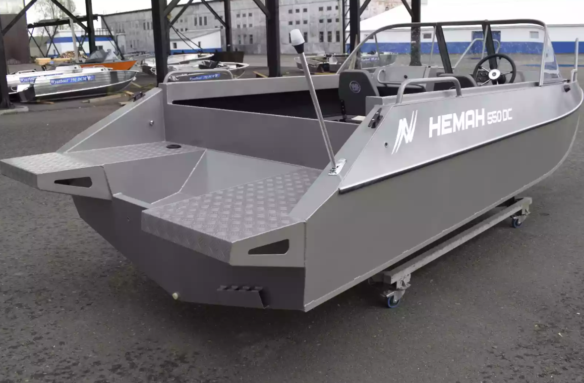 Алюминиевый катер Неман 550 DC в Ногинске