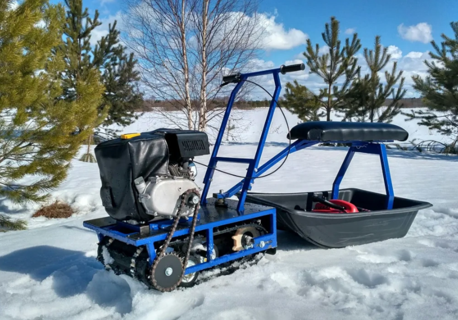 Мини-мотобуксировщик Альбатрос-М без фары в Ногинске