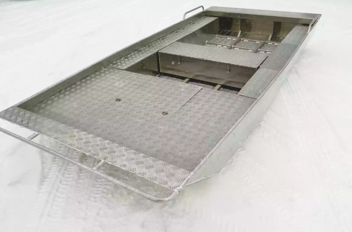 Алюминиевая лодка Wyatboat-390 Jonboat в Ногинске