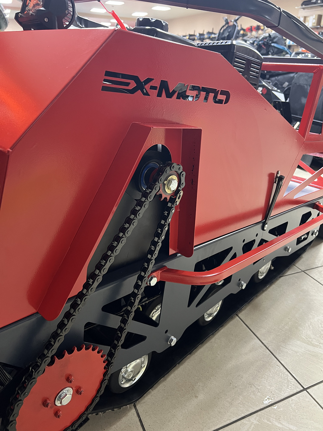 Мотобуксировщик EX-MOTO SNOWDOG S500 15л.с в Ногинске