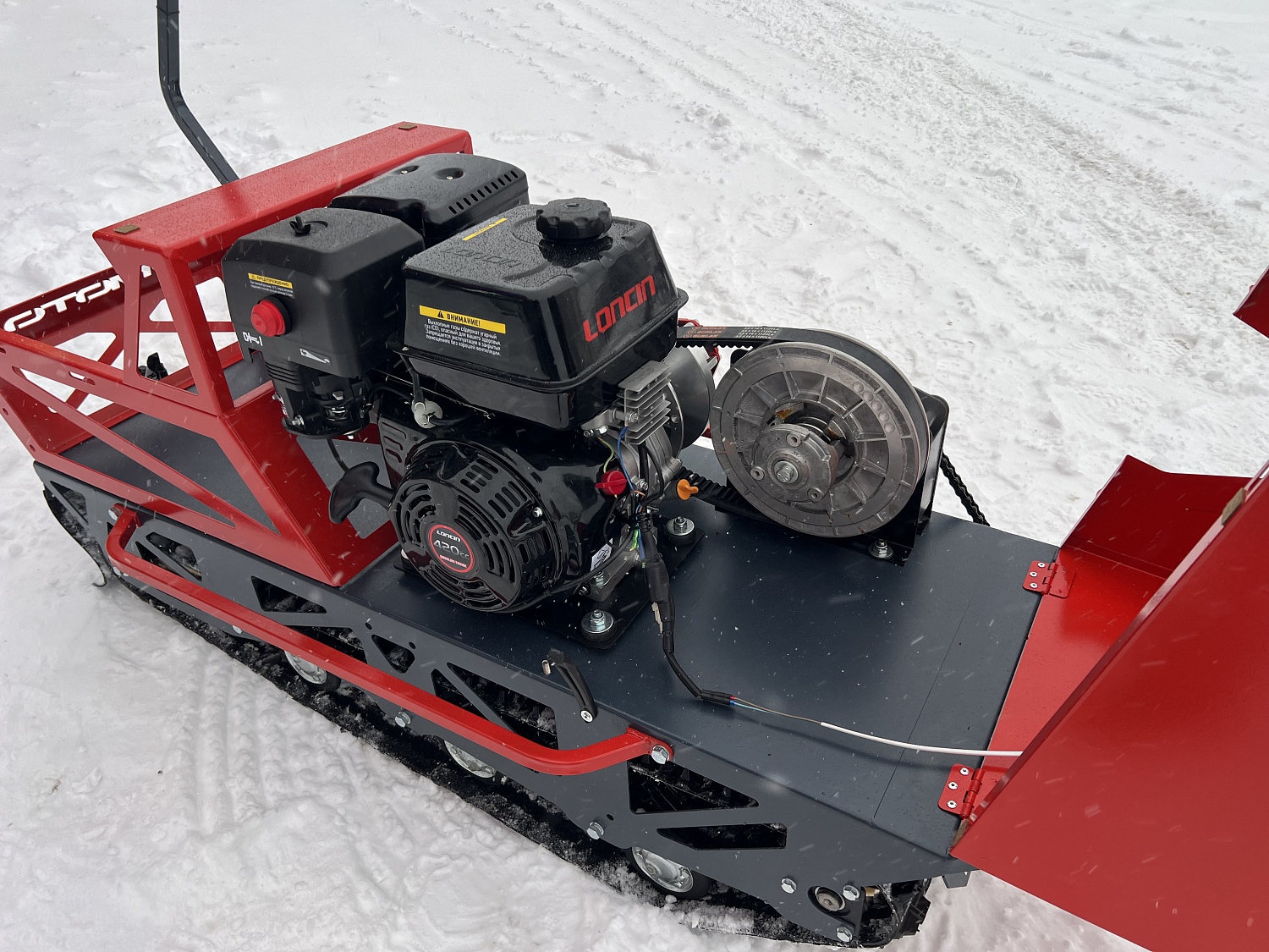 Мотобуксировщик EX-MOTO SNOWDOG S500 15л.с в Ногинске