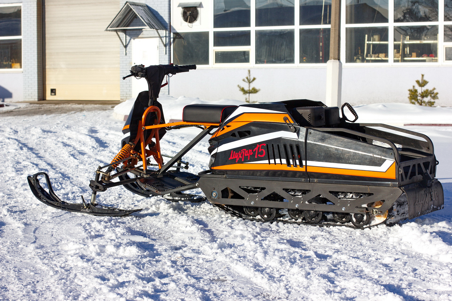 Мотобуксировщик IRBIS Мухтар 15 с лыжным модулем в комплекте в Ногинске