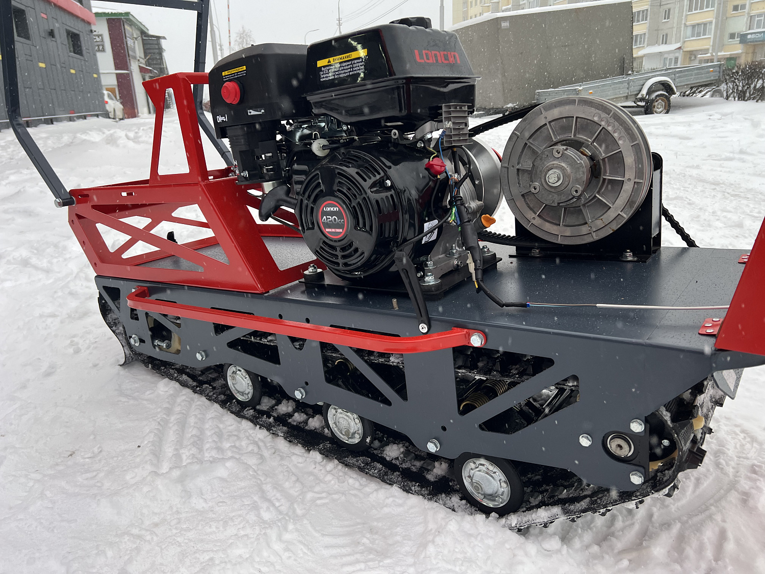 Мотобуксировщик EX-MOTO SNOWDOG S500 15л.с в Ногинске