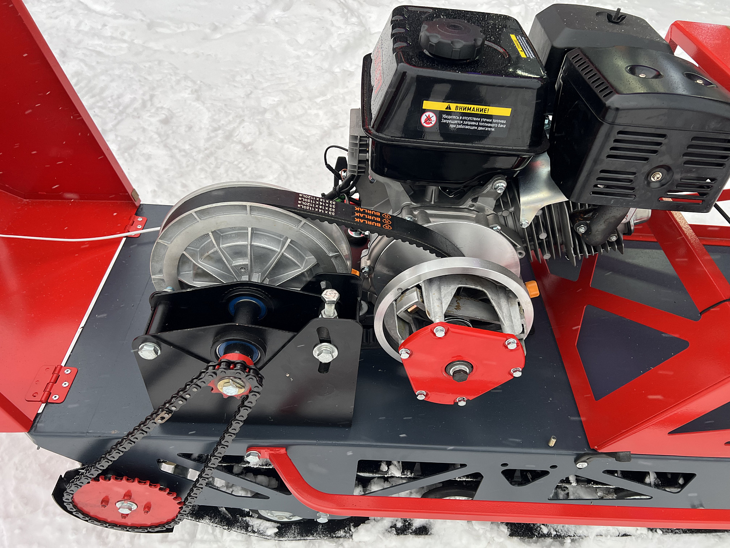 Мотобуксировщик EX-MOTO SNOWDOG S500 15л.с в Ногинске