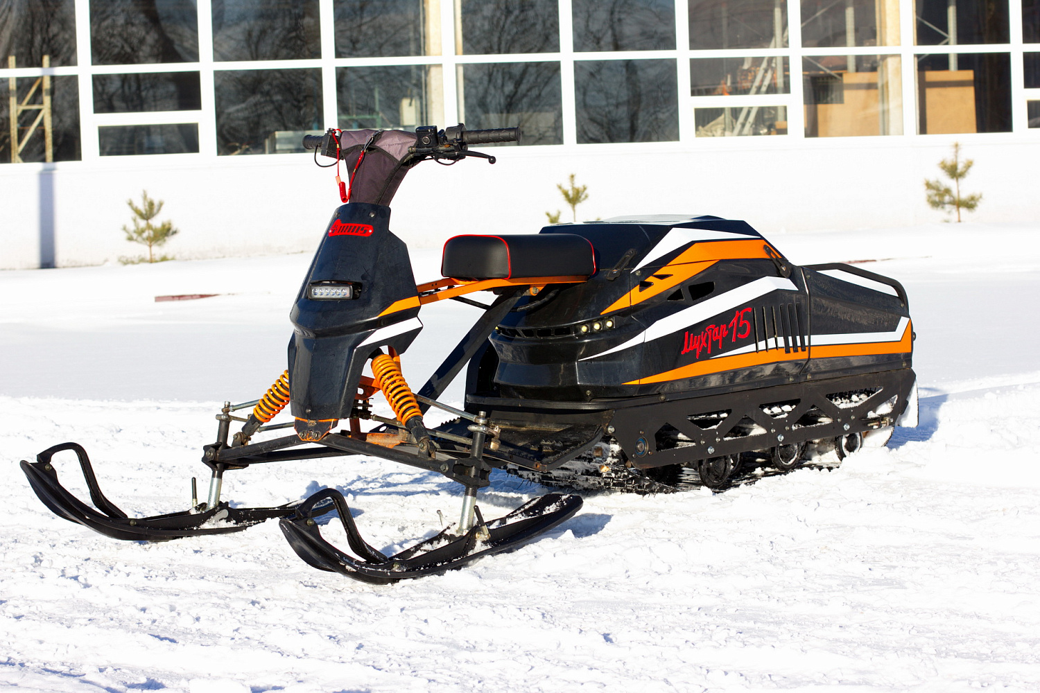 Мотобуксировщик IRBIS Мухтар 15 с лыжным модулем в комплекте в Ногинске