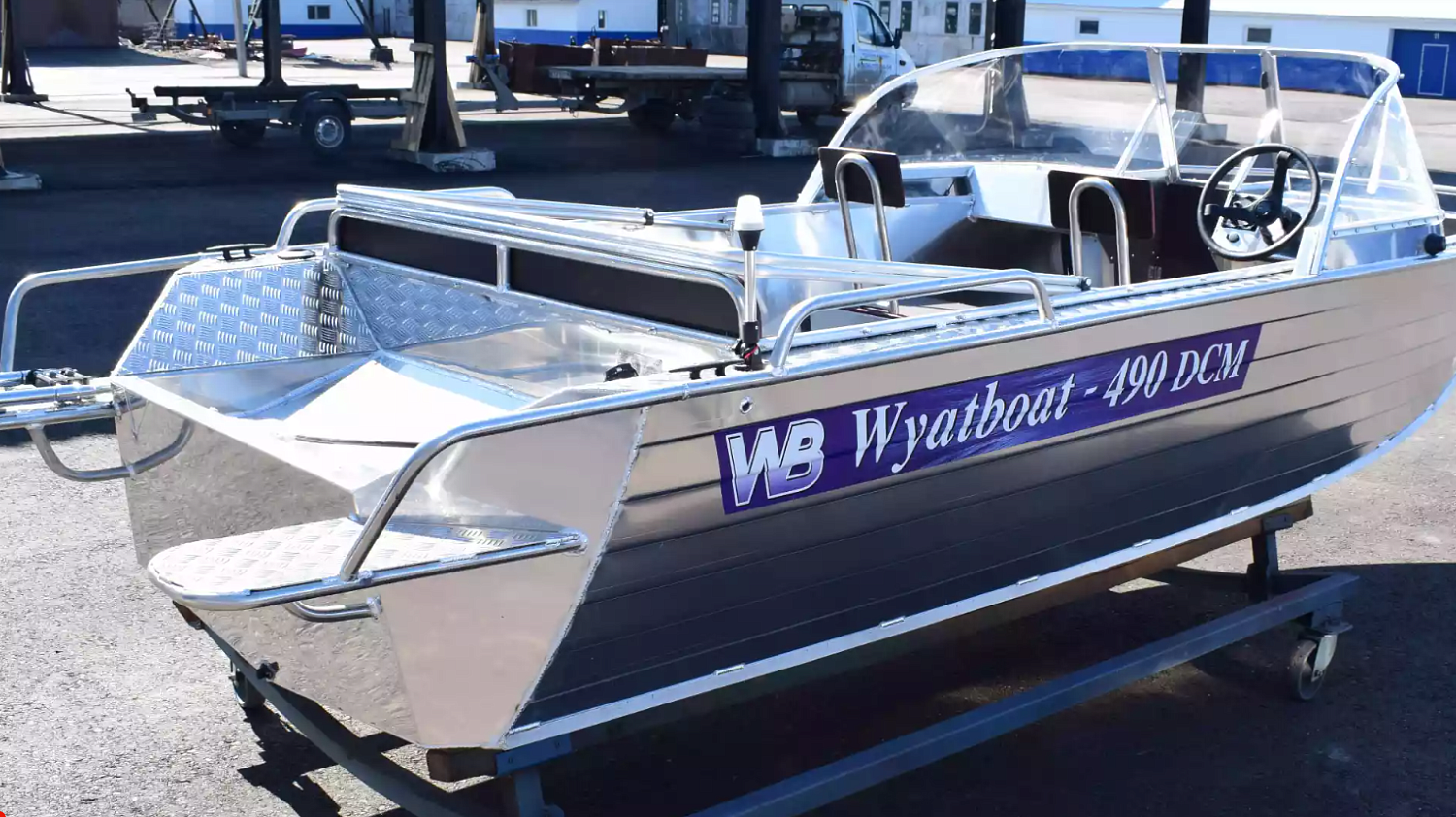 Алюминиевый катер Wyatboat-490 DCM в Ногинске