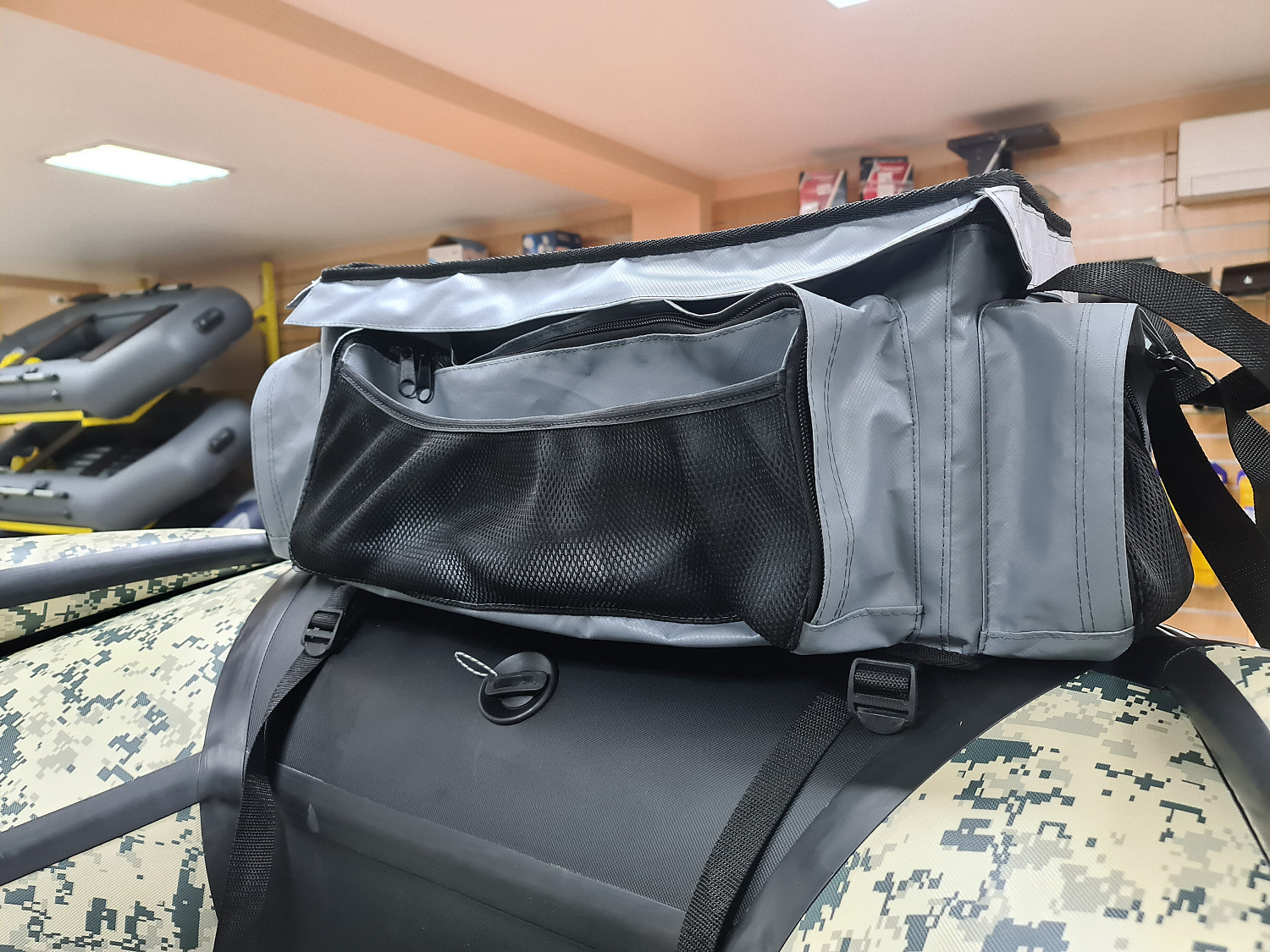 СУМКА ЛЮКС НА БАЛЛОН ДЛЯ ЛОДОК ПВХ 50Х25Х25 СМ в Ногинске